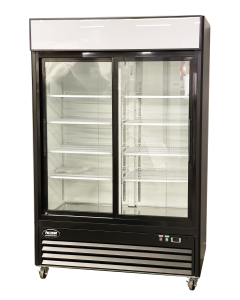 Double Glass Door Merchandiser Refrigerator 