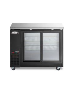 48" Back Bar Refrigerator with Sliding Glass Doors - BB48G-slide