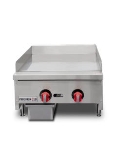 24" Thermostatic Chrome Griddle - HDTG-24-Chrome