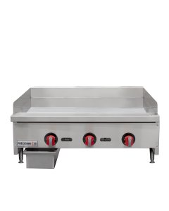 36" Thermostatic Chrome Griddle - HDTG-36-Chrome