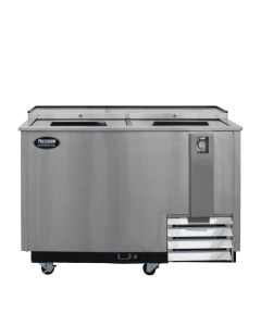 50" Bottle Cooler Bar Refrigerator - PBC-50-SS