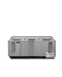 80" Beer Bottle Cooler Bar Refrigerator - PBC-80-SS