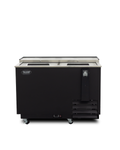 50" Black Bottle Cooler Bar Refrigerator - PBC-50
