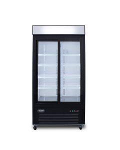Double Glass Door Merchandiser Refrigerator - PGR2-SLD40
