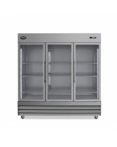 Glass Door Merchandiser Refrigerator - PGR3-SS