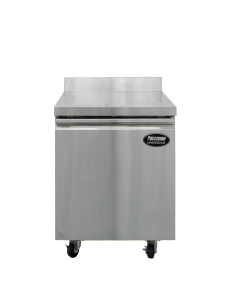 27 " Work Top Station Freezer w/ Backsplash - PWTF27-BS