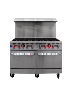 Precision 8 Burner 48" Commercial Gas Range - RGR48