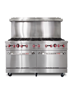 Precision 10 Burner Commercial Gas Range - RGR60