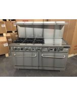 Precision 6 Burner Gas Range with 24" Griddle and Double Oven - RGR6B24G