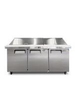 72" Mega Top Sandwich Prep Table (30 pan) - A72M