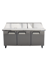 72" Mega Top Sandwich Prep Table (30 pan) - A72M