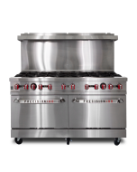 Precision 10 Burner Commercial Gas Range - RGR60